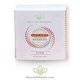 Revival Pharms’ Hair Dot Citrus Shampoo strengthens hair with rice protein, eco-friendly, crafted in Lincoln, NE.