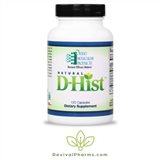 Ortho Molecular Natural D-Hist® formula includes optimal support for nasal and sinus passageways for individuals who anticipate seasonal allergy changes.