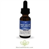 Revival Pharms’ Deep Relief blends farm-grown, full-spectrum CBD rosin, castor oil, and eucalyptol to ease discomfort and promote relaxation.