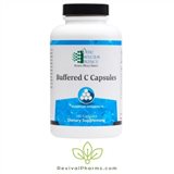 Ortho Molecular Buffered C Capsules are balanced with calcium, magnesium and potassium to gently deliver high-concentration vitamin C to reduce the potential of gastrointestinal upset.