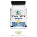 Ortho Molecular Pregnenolone. A key precursor to cortisol, DHEA and progesterone, pregnenolone promotes normal adrenal function and supports the stress response system.