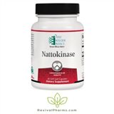 Ortho Molecular Nattokinase is a powerful enzyme used to support normal blood flow, circulation, and maintain normal ranged blood pressure levels.