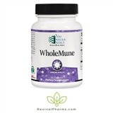 Ortho Molecular WholeMune primes immune cells without stimulating the immune system, making it the preferred product for season-long immune readiness.