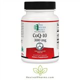 Ortho Molecular CoQ-10 300mg supports cellular energy production and provides wide-ranging cardiovascular support.