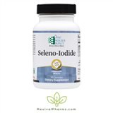 Ortho Molecular Seleno-Iodide is designed to provide key nutrients for optimal thyroid and breast health.