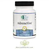 Ortho Molecular AdreneVive® includes a blend of adaptogenic botanicals and nutrients specifically formulated to counteract the effects of daily stress and support healthy energy levels.