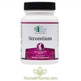 Ortho Molecular Strontium 300mg is a mineral that is similar physical and chemical properties to calcium. Research has shown strontium provides all-natural bone support.